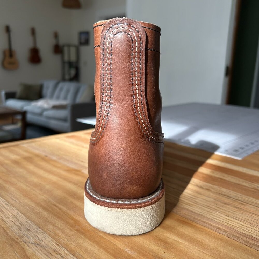 *RARE* Red Wing Iron Ranger Traction Tred Men's 6-inch Boot in Amber - Men's 6D - Picture 15 of 16